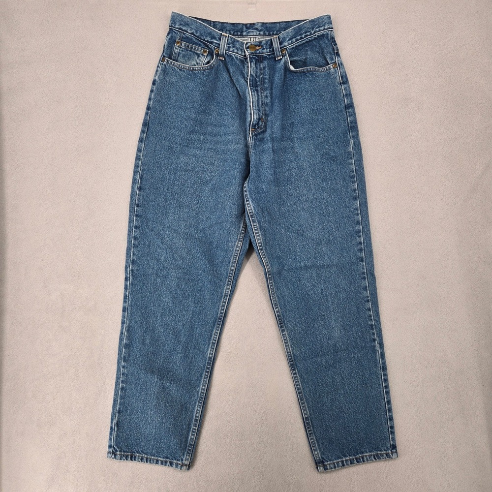 LL Bean Women 14R Jeans Double L Natural Fit 100 Cotton Straight Leg Vintage 90s